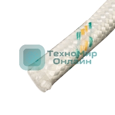 Фал плетеный Сибртех капрон 24-прядный с капрон. серд. 10 мм, бухта 100 м, 1300 кгс