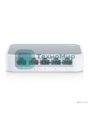 Коммутатор TP-Link SOHO TL-SF1005D Коммутатор 5-port 10/100M mini Desktop Switch, 5 10/100M RJ45 ports, Plastic case
