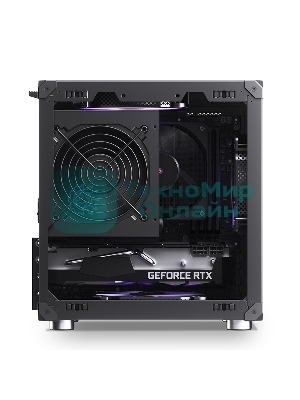 Компьютерный корпус JONSBO C6 Black MATX без БП, mini-ITX, micro-ATX, черный