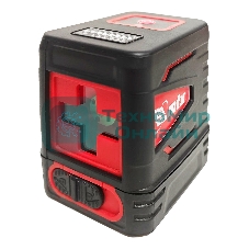 Лазерный уровень MTX QBC RED Pro SET, 10 м, красный луч, батарейки, штатив