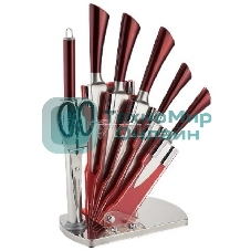 Набор ножей Kelli KL-2084 8 пр.(8 ПРЕДМЕТОВ: 1.Топорик кухонный 7