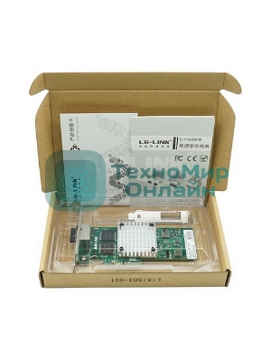 Сетевой адаптер PCIE 1Gb DUAL PORT LREC9712HT LR-LINK