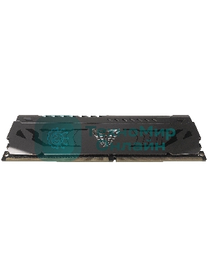 Оперативная память Patriot Viper Steel, DDR4, 16GB (1x16 GB), 3200 MHz, CL16, DIMM, радиатор, черный