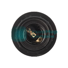 Патрон карболитовый Rexant с кольцом Е27 черный c этикеткой