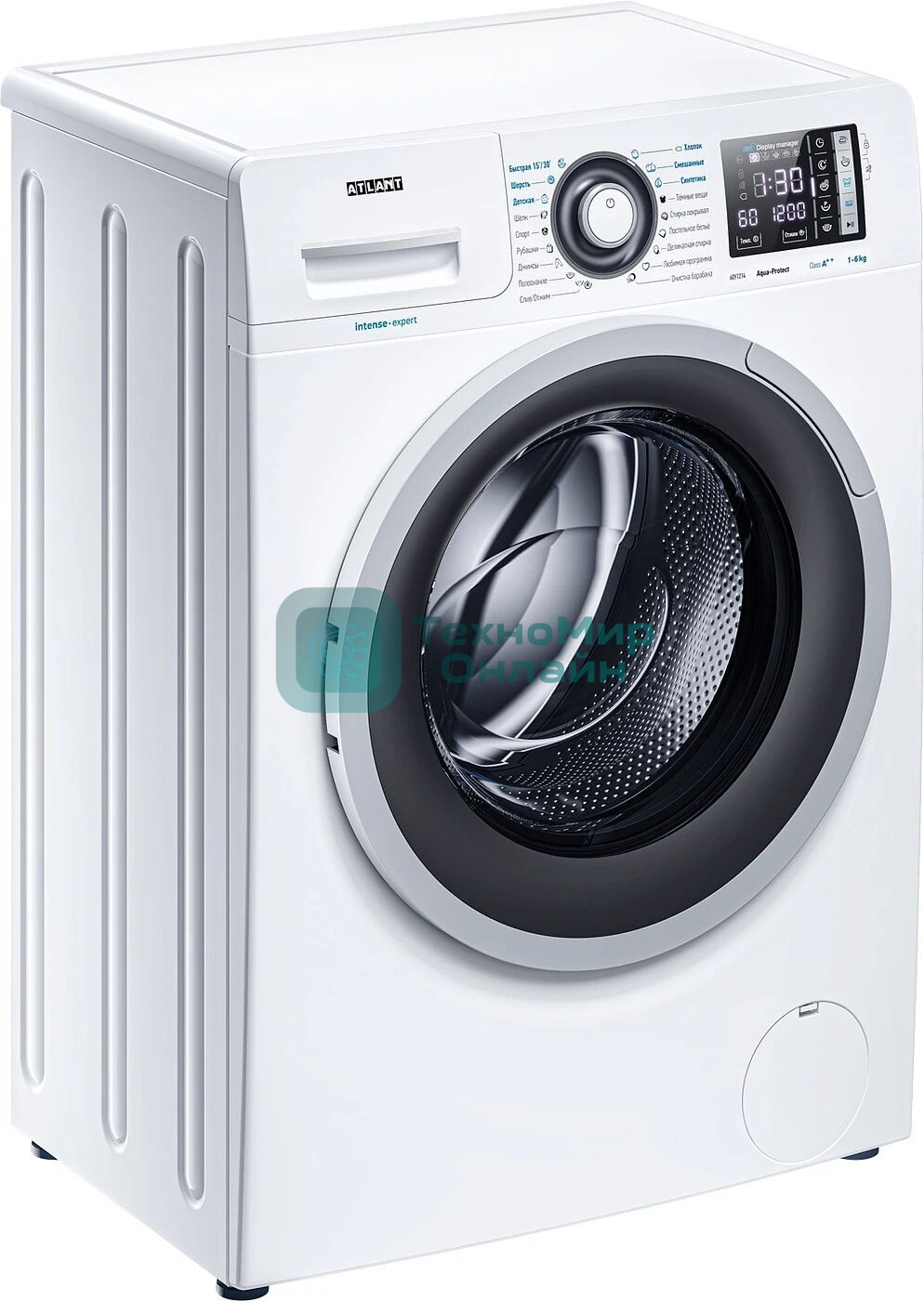 Стиральная машина Atlant СМА 60У1214-01 белый, загрузка фронтальная 6 кг, 1200 об/мин., класс: А+++