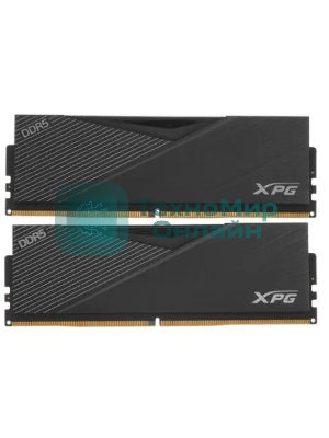 Оперативная память XPG Lancer, DDR5, 64GB (2x32GB), 6400MHz, CL32, DIMM, с радиаторами, черный