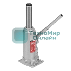 Домкрат гидравлический бутылочный Matrix, 6 т, h подъема 216–413 мм