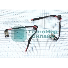 Разъем для ноутбука PJ524 Toshiba Satellite P870 P875 с кабелем