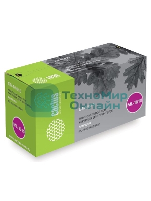 Картридж лазерный Cactus CS-S1610 (ML-1610) черный (2000 стр.) для SAMSUNG ML-1610/1615/1650