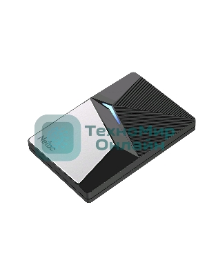 Внешний SSD Netac Z7S, 240 Gb, USB 3.2 Gen 2 Type-C, R/W 550/480, черный