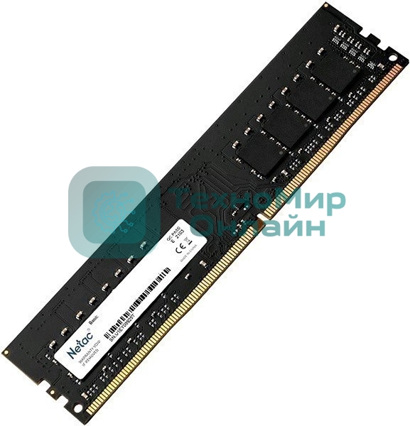 Оперативная память NETAC Basic, DDR4, 16GB (1x16GB), 3200MHz, CL22, DIMM