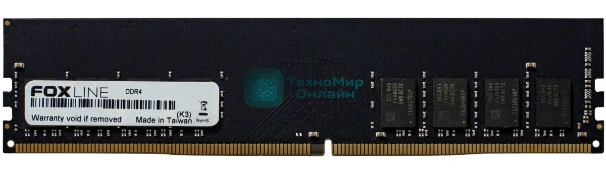 Оперативная память Foxline DIMM 16GB (2GB*8) 3200 DDR4 CL22