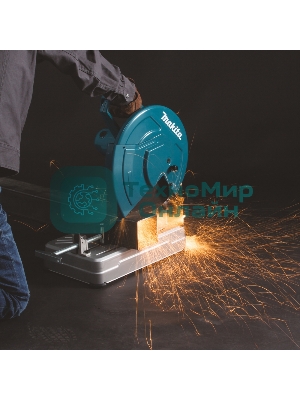 Машина отрезная Makita LW14002200Вт 3800об/м диск-ф355х25.4мм рез-102х194мм 17кг кор