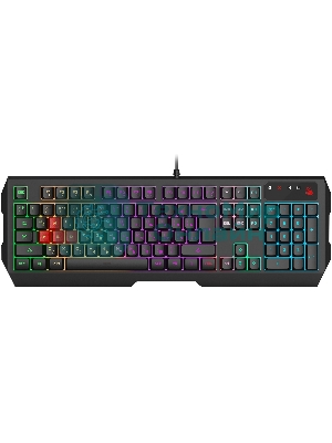 Комплект клавиатура+мышь A4Tech Bloody B1700 проводной, USB, 6000 DPI, чёрный