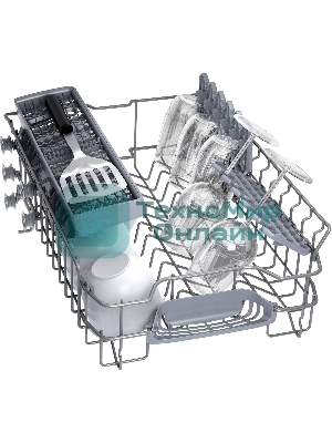 Встраиваемая посудомоечная машина Bosch SPV2IKX10E, черный, 44.8 см, 9 компл., 48 дБ, класс A+