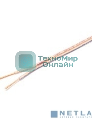 Акустический кабель Cablexpert CC-TC2x0,75-20M, прозрачный, 20 м, бухта