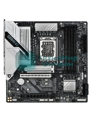 Материнская плата Gigabyte Z890M GAMING X, LGA 1851, Intel Z890, 4xDDR5, 4xSATA, 3xM.2, 1xPCIe 5.0 x16, 1xPCIe 4.0 x16, 1xHDMI, 2xDP, 1x 2.5Gb LAN, 2xUSB-A 2.0, 3xUSB-A 3.2 Gen 1, 3x3.5 мм, 7.1, mATX