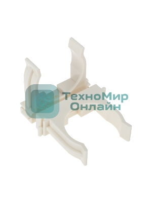 Крепеж-клипса для монтажного пистолета Rexant Ø 40 мм, белая (25 шт/уп)