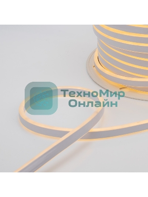 Гибкий неон Neon-night SMD 8х16мм, двухсторонний, 24В, теплый белый, 120 LED/м, 50м