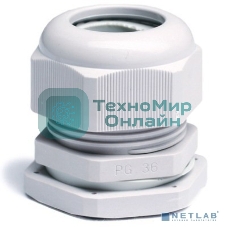 Зажим кабельный с контргайкой DKC 52900 IP68, PG16, д. 9 - 14 мм