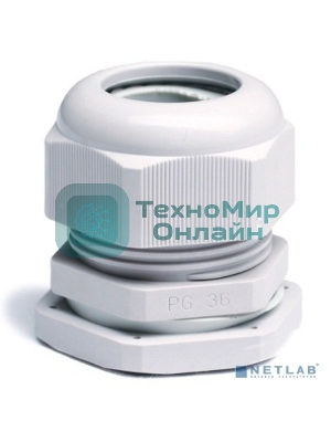 Зажим кабельный с контргайкой DKC 52900 IP68, PG16, д. 9 - 14 мм