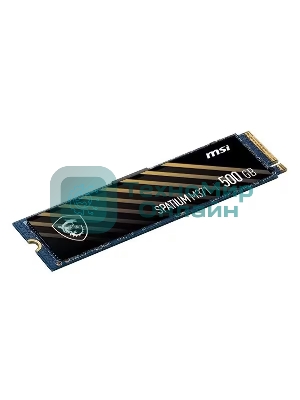 Накопитель SSD MSI 500Gb SPATIUM M371 M.2(22x80мм), NVMe, PCIe 3.0 x4, 3D TLC, R/W 2200/1150, IOPs 60 000/200 000, TbW 110, DWPD 0.12