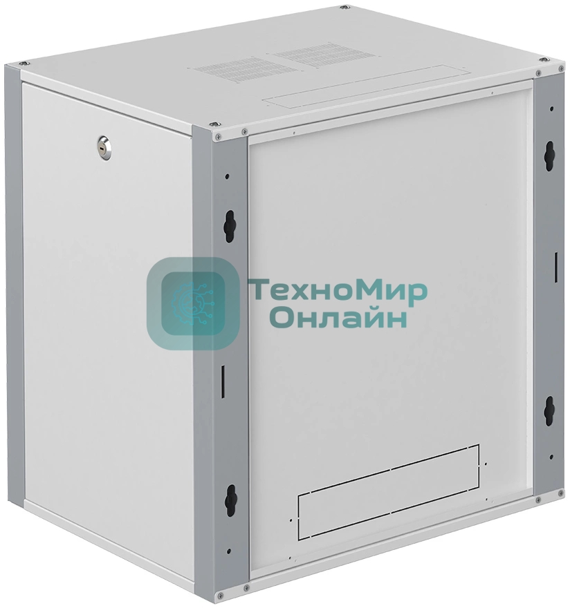 Шкаф коммутационный Sysmatrix (WP 6315.710) настенный 15U 600x350мм пер.дв.стекл 2 бок.пан. 60кг серый IP20