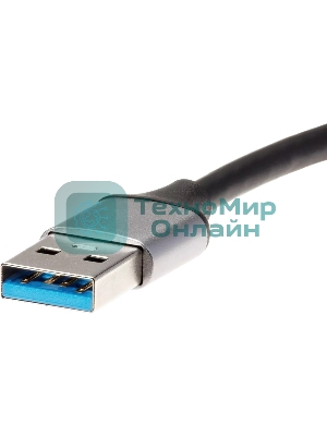 Переходник USB 3.0 -->USB3.0+3 USB2.0, Aluminum Shell, 0.2м Telecom TA308U