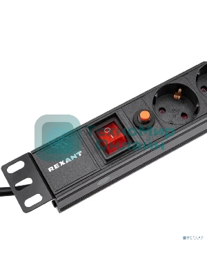 Блок распределения питания Rexant для 19