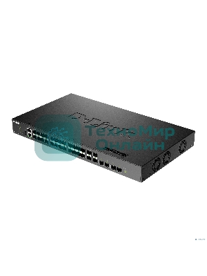 Коммутатор D-Link DXS-3410-32SY/A1A Управляемый L3 стекируемый коммутатор с 28 портами 10Gbase-X SFP+ и 4 портами 25Gbase-X SFP28