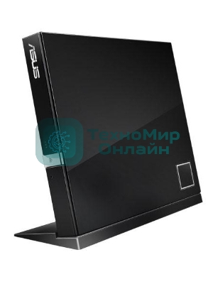 Оптический привод Blu-Ray Asus SBC-06D2X-U/BLK/G/AS черный USB slim внешний RTL