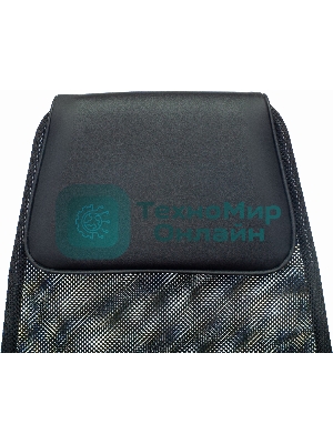 Кресло Бюрократ KB-5M TW-01 3C11 черный, сетка/ткань, 120 кг, механизм качания, с подголовником