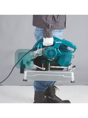 Машина отрезная Makita LW14002200Вт 3800об/м диск-ф355х25.4мм рез-102х194мм 17кг кор