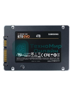 Накопитель SSD Samsung 4Tb 870 EVO, V-NAND, 2.5