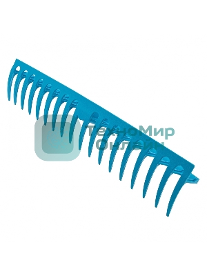 Грабли пластиковые Palisad LUXE 565 мм, 18 прямых зубьев, усиленные