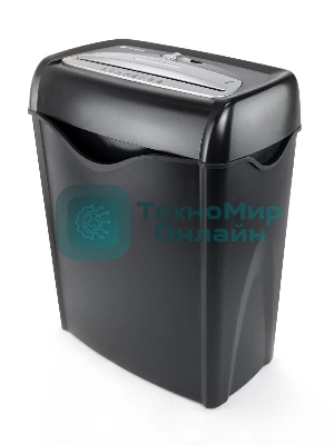 Шредер Heleos УД15-2 черный/серебристый (секр.Р-2) ленты 12лист. 15лтр. скобы пл.карты