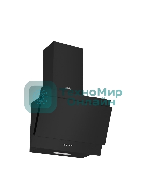 Вытяжка наклонная Elikor Титан 50П-430-К3Д черный, 50 см, 430 куб. м/ч, 54 дБ