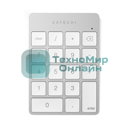 Цифровой блок Satechi ST-SALKPS беспроводной, Bluetooth, серебристый