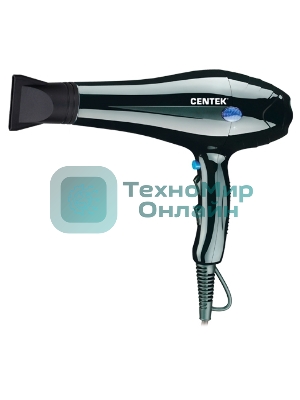Фен Centek CT-2239 черный, 2200 Вт