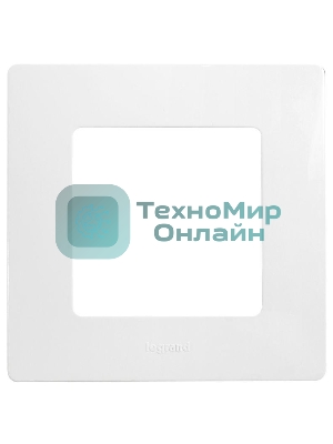 Рамка 1 пост. белый ETIKA