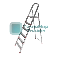 Стремянка металлическая Rexant 6 ступенек, усиленный профиль