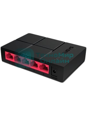 Коммутатор Mercusys MS105G 5G неуправляемый