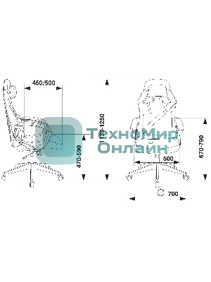 Кресло игровое Zombie DRIVER черный/белый, искусственная кожа, с подголов. крестовина пластик