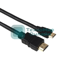Кабель Exegate HDMI to miniHDMI (19M -19M) 1.8м, ver1.4, позолоченные контакты