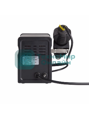 Паяльная станция Rexant, 2 в1: паяльник + термофен, с цифровым дисплеем, 150-500 °С