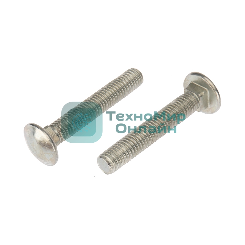 Болт мебельный Kranz DIN 603, 10х50, упаковка поставщика (20 кг./512 шт.)