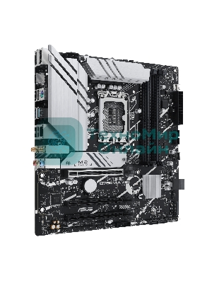 Материнская плата ASUS PRIME B760M-A WIFI, LGA 1700, Intel B760, 4xDDR5, 4xSATA, 2xM.2, 1xPCIe 4.0 x16, 1xPCIe 4.0 x4, 1xPCIe 4.0 x1, 2xHDMI, 1xDP, 1x 2.5Gb LAN, 2xUSB-A 3.2 Gen 2, 4xUSB-A 2.0, 3x3.5 мм, 7.1, mATX