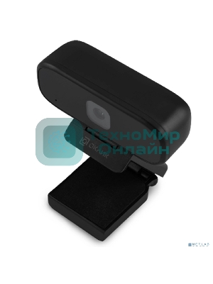 Веб-камера OKLICK OK-C015HD 1280x720, 30 кадр/с, USB Type-A, микрофон, ручная фокусировка, универсальное крепление