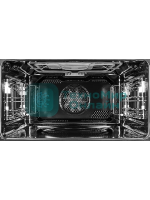 Встраиваемый духовой шкаф Kuppersberg KHT 616 Black компактный, ШхВхГ: 59.5х45.4х56.5 см, 50 л, А+, гидролизная очистка, черный