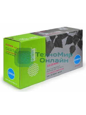 Картридж лазерный Cactus CS-CE403A пурпурный (6000 стр.) для HP CLJ Color M551 series